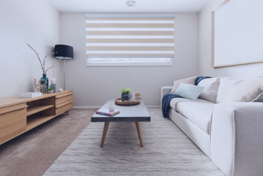 Рулонные шторы зебра кассетные