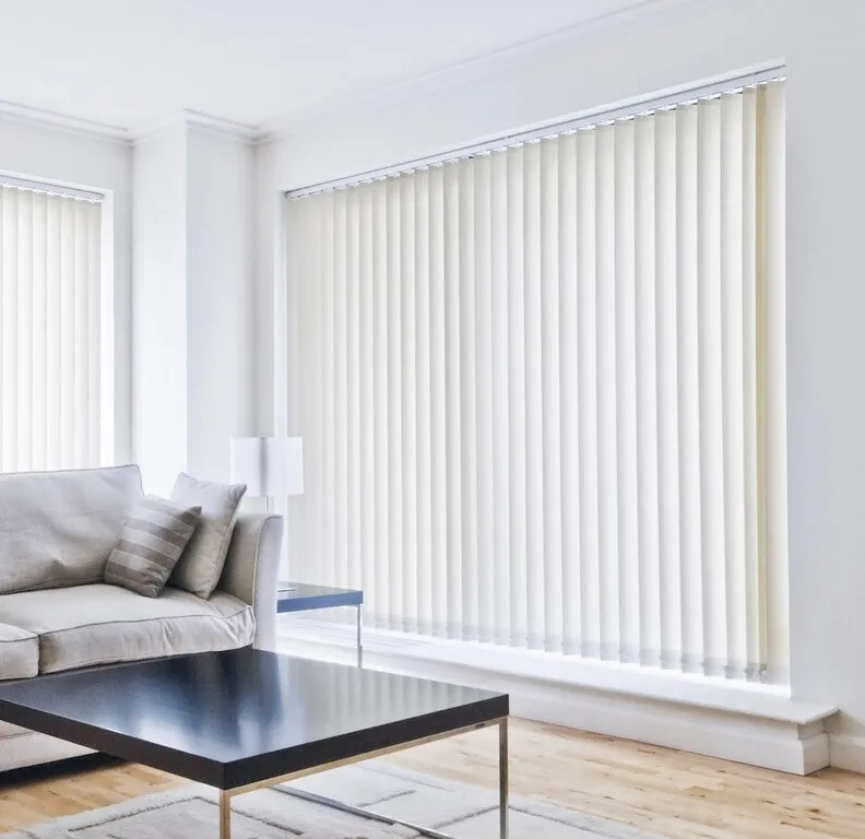 Вертикальные тканевые жалюзи Айс 04 Пудра